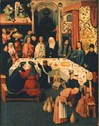 Jheronimus Bosch The Marriage Feast at Cana. Germany oil painting artist